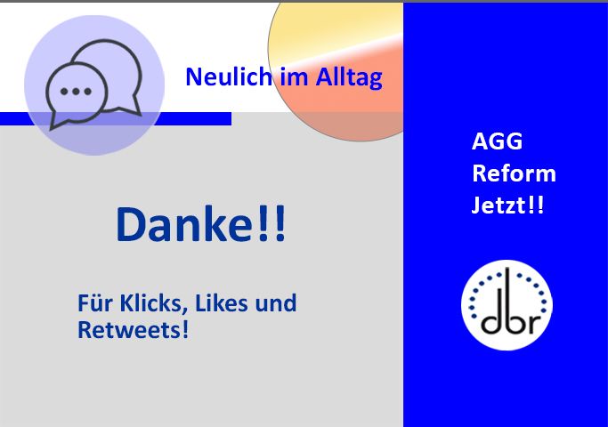 Sharepic zum Dank des DBR für Social Media Unterstützung