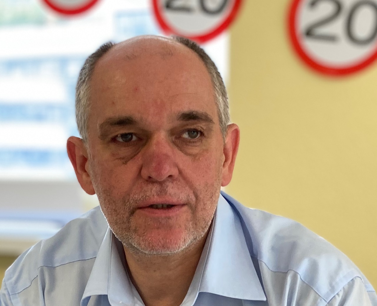 Ottmar Miles-Paul am 20jährigen kobinet-Jubiläum.