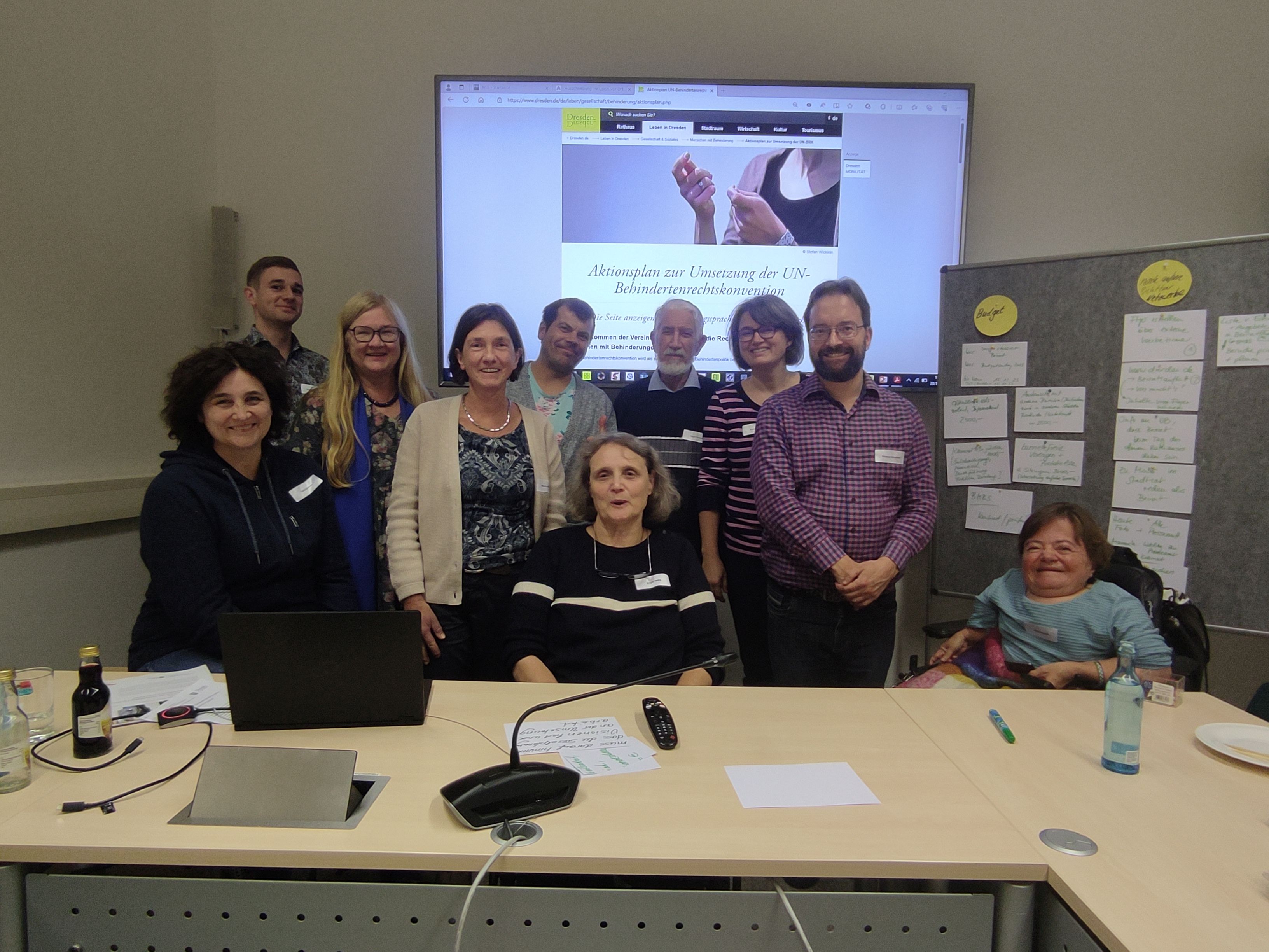 Klausur des Dresdener Behindertenbeirats