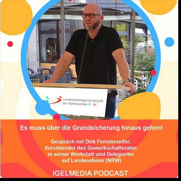 Cover des IGEL-Podcast mit Dirk Fensterseifer