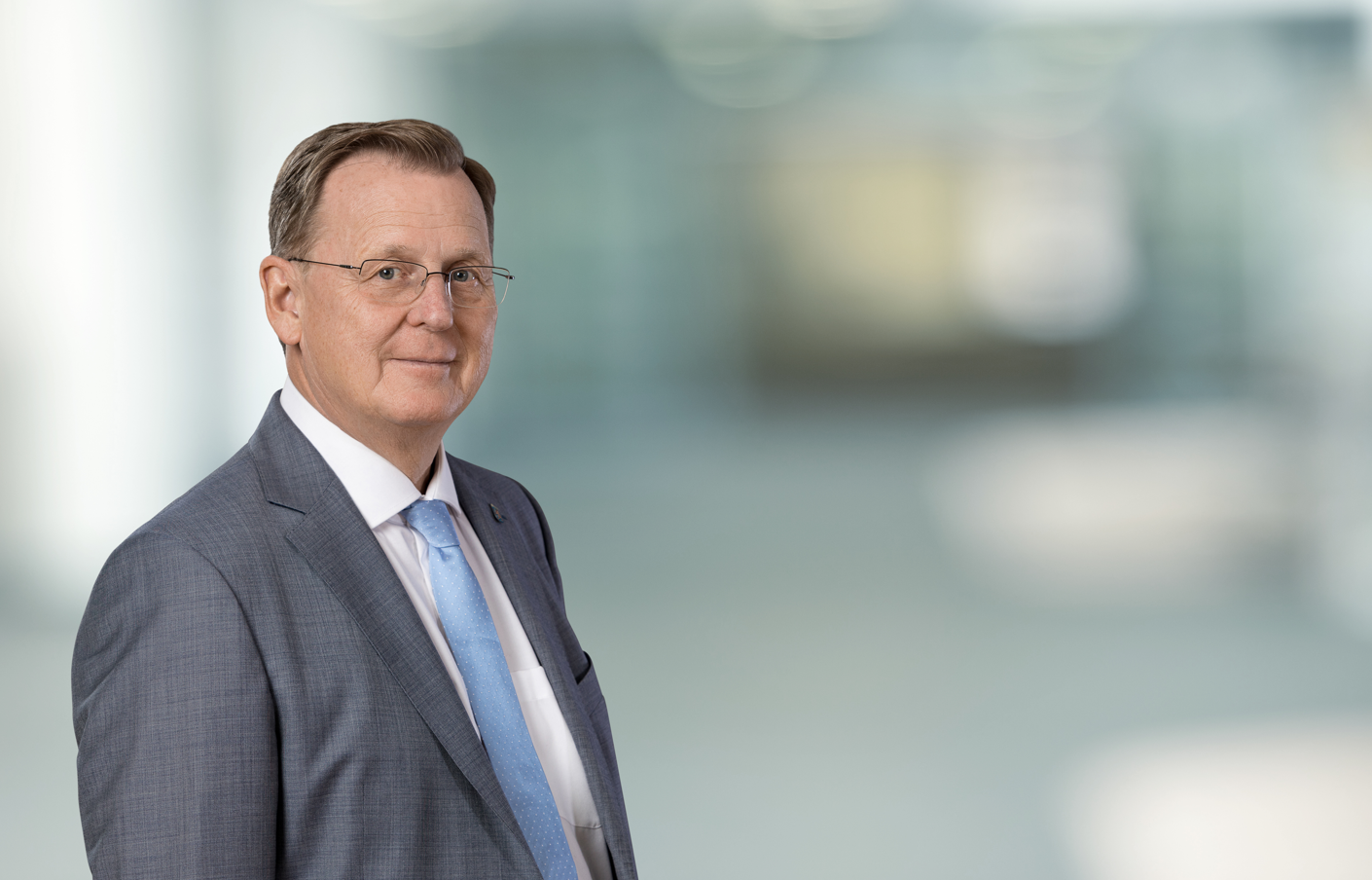 Portrrait des thüringischen Ministerpräsidenten Bodo Ramelow