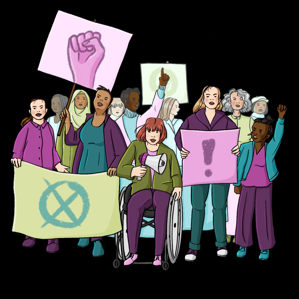 Bild zur Fotoaktion von Frauen-Beauftragten in Einrichtungen