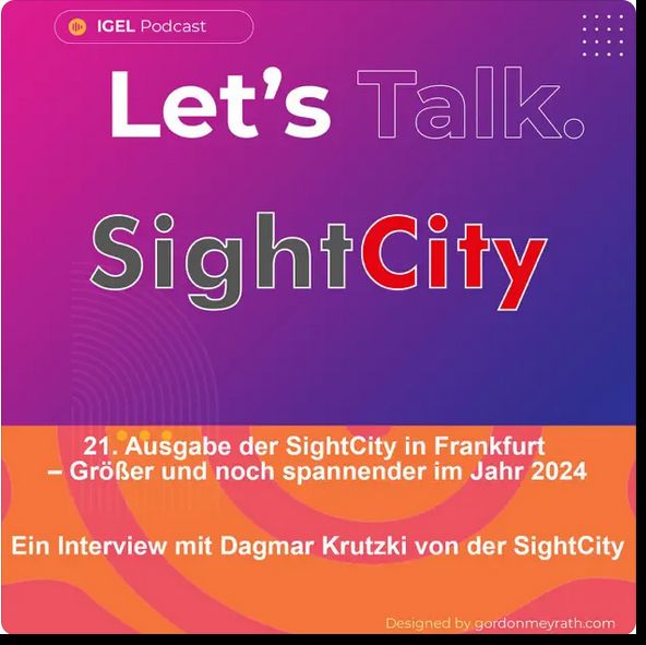 Cover des IGEL-Podcast zur SightCity