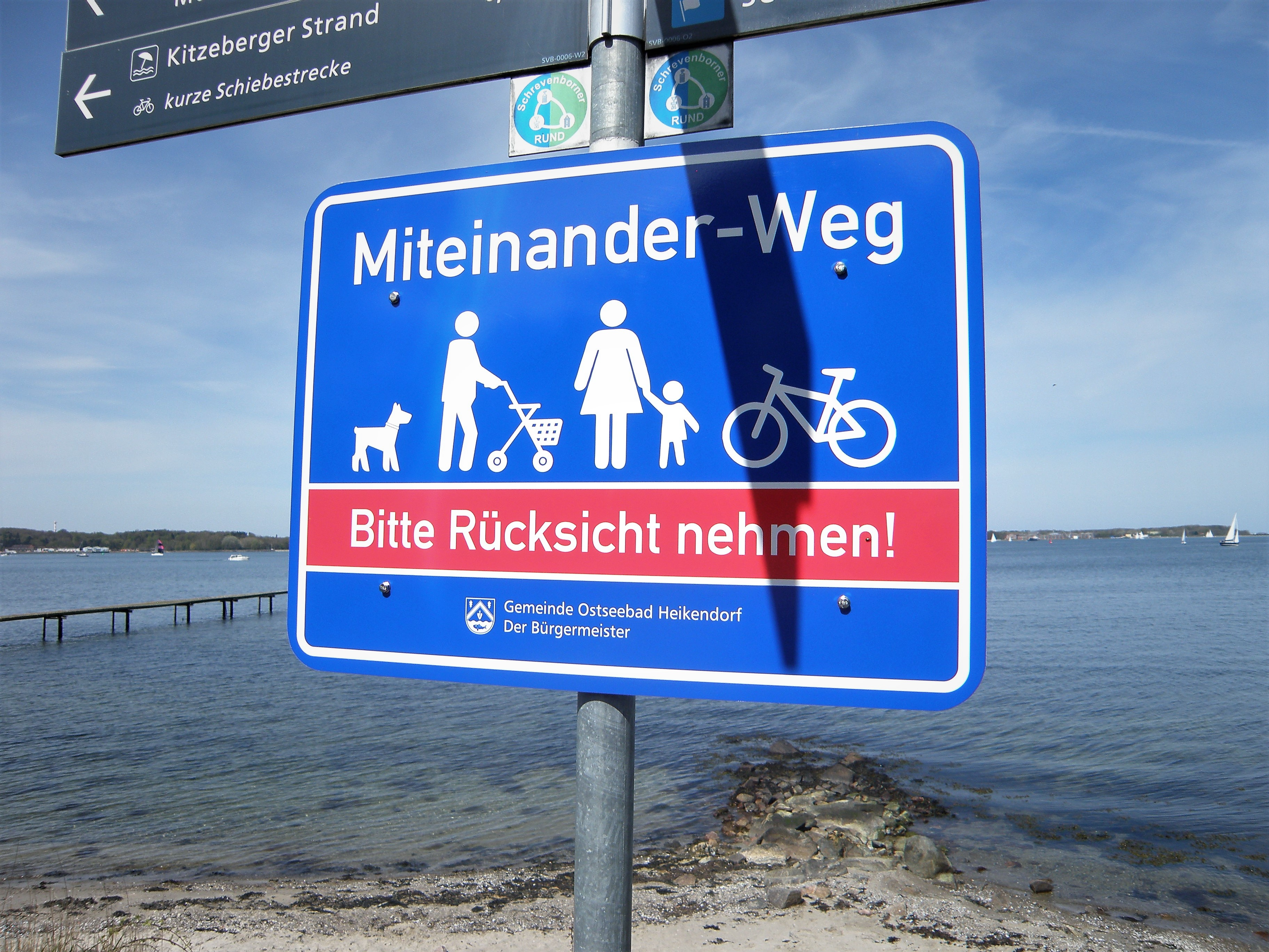 Miteinander-Weg Heikendorf von Siegbert Brey