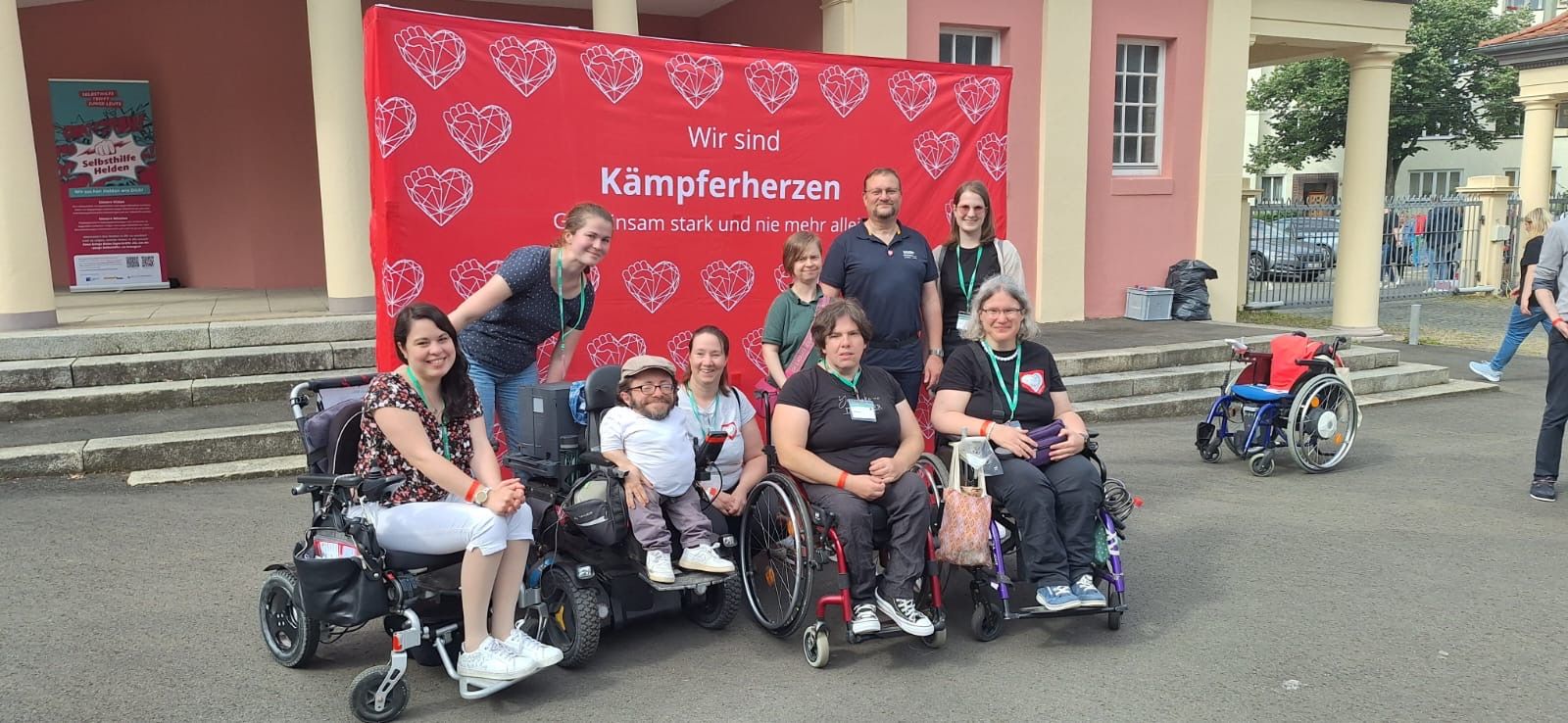 Bild-Aktion bei der Kämpferherzen-Tagung am 22.6.2024 in Kassel