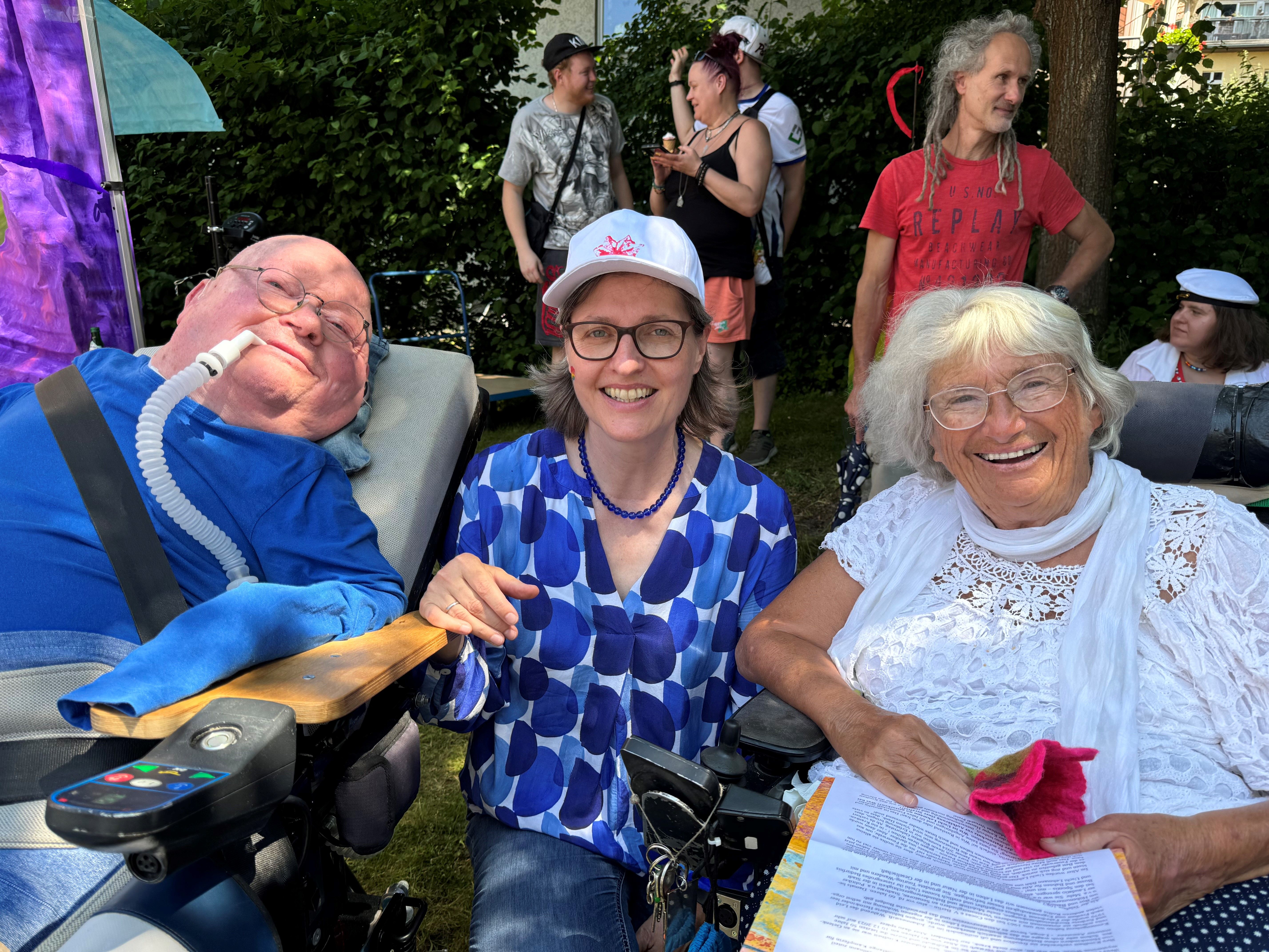 Johannes Messerschmid, Birgit Monteiro und Bärbel Reichelt