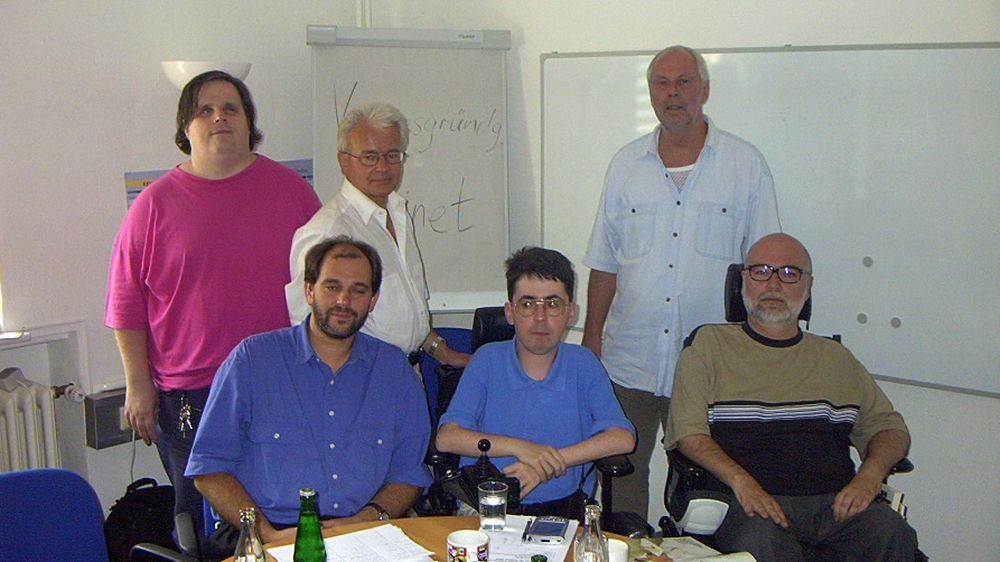 Bild von der Gründungsversammlung von kobinet