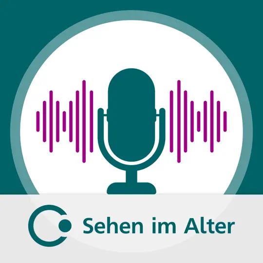 Logo des Podcast Sehen im Alter