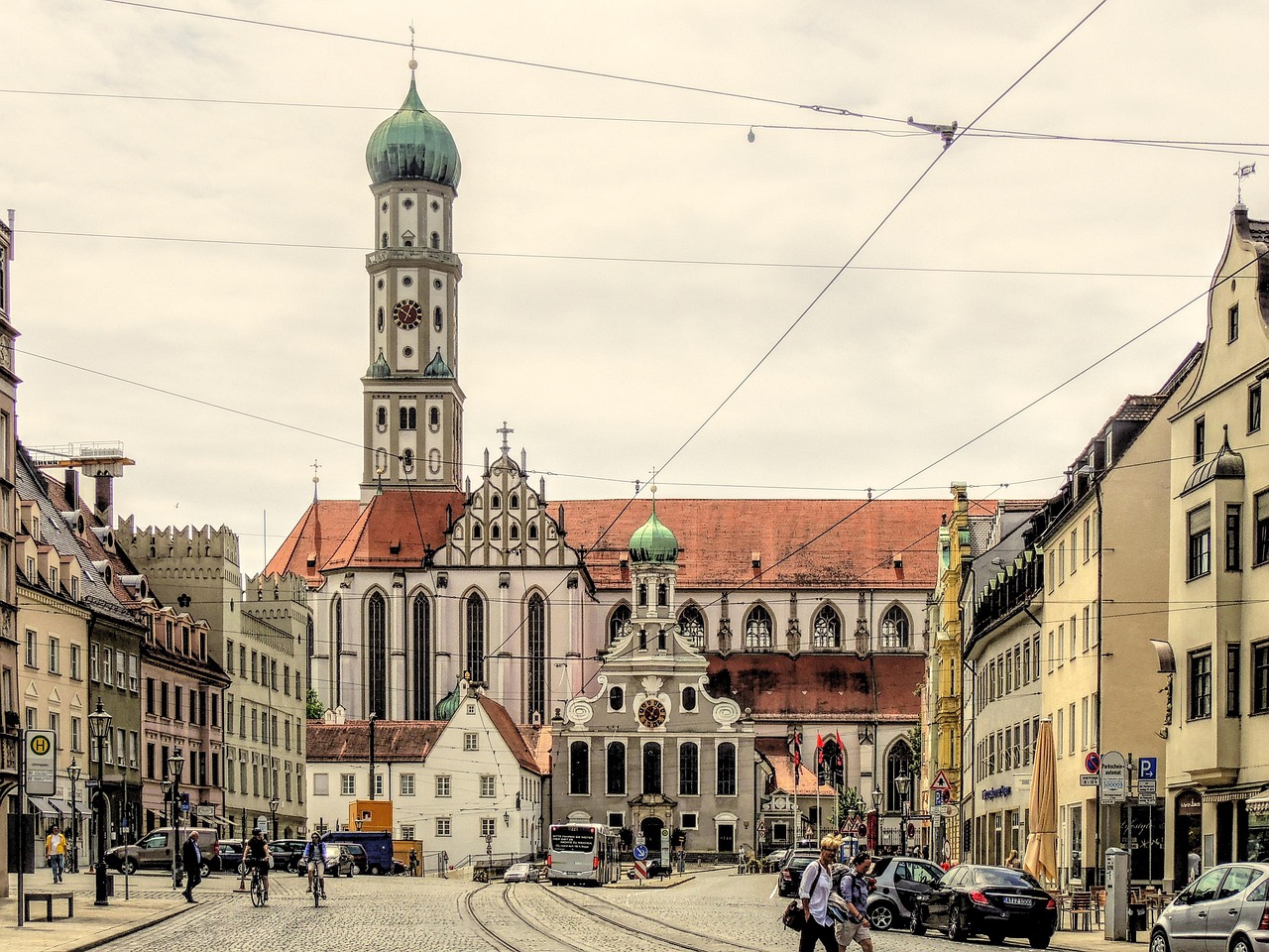 Blick auf den Augsburger Dom
