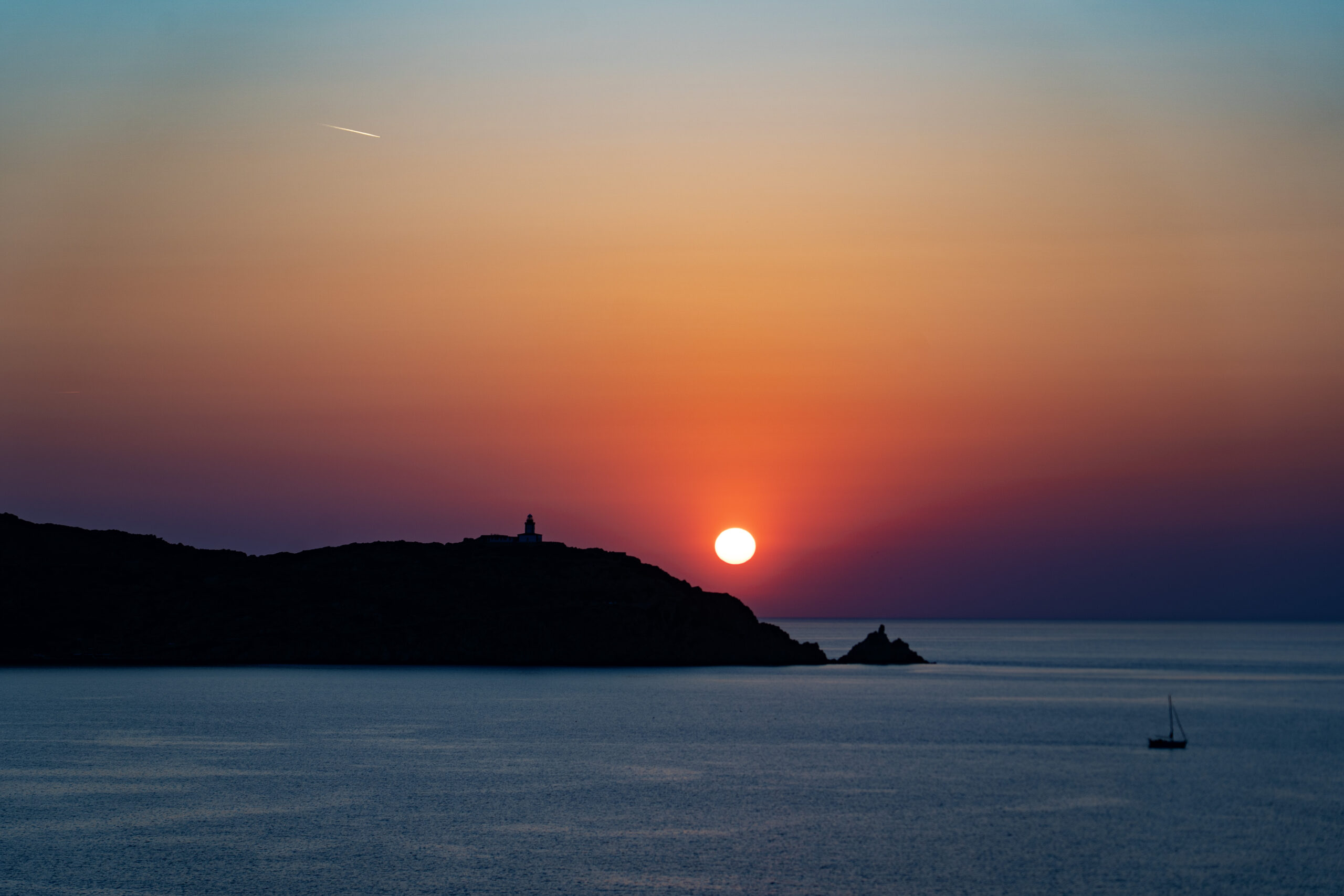 Sonnenuntergang auf Korsika