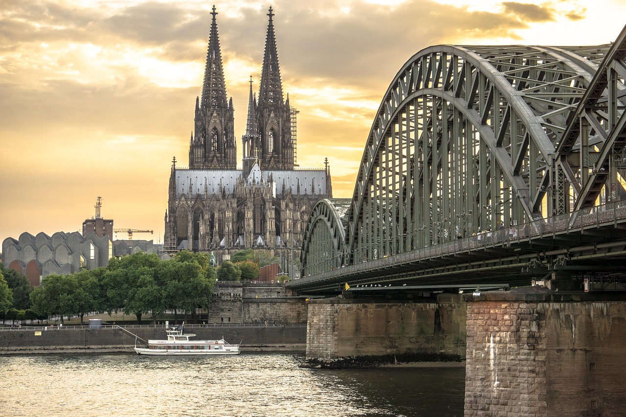 Ansicht auf Kölner Dom